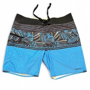 Pantagonia Blue Swim Trunks, 36